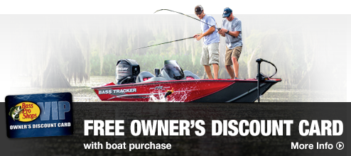 Free Owner's Discount Card with Boat Purchase - More Info