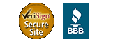 VeriSign Secure Site and BBB Accredited