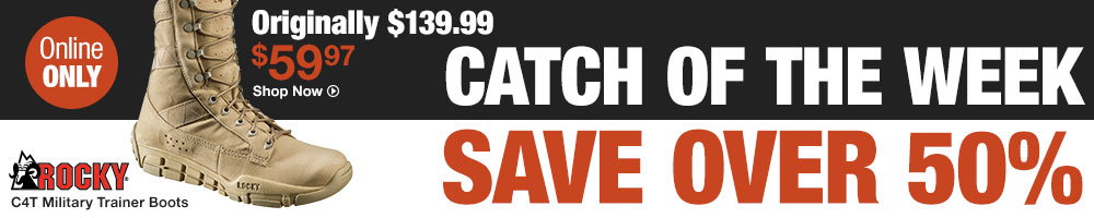 Rocky C4T Military Boots - Save Over 50% - Shop Now